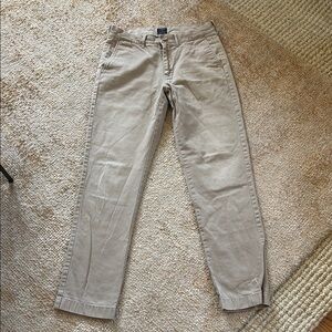 J. Crew Tan « The Sutton » Classic Khakis Cotton Chinos